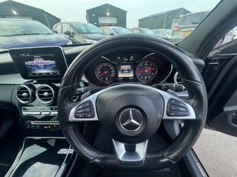 Mercedes-Benz C Class 2.1 C220d AMG Line (Premium) G-Tronic+ Euro 6 (s/s) 4dr