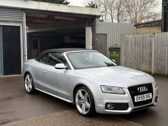 Audi A5 Cabriolet 3.0 TDI V6 S line S Tronic quattro Euro 4 2dr