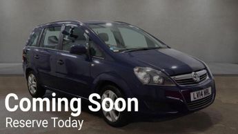 Vauxhall Zafira 1.8 16V Exclusiv Euro 5 5dr