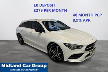 Mercedes CLA 1.3 CLA180 AMG Line (Executive) Shooting Brake 7G-DCT Euro 6 (s/