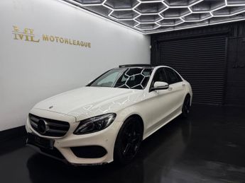 Mercedes-Benz C Class 2.1 C220d AMG Line (Premium Plus) G-Tronic+ Euro 6 (s/s) 4dr