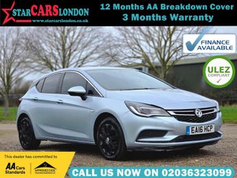 Vauxhall Astra 1.4i Turbo Design Auto Euro 6 (s/s) 5dr