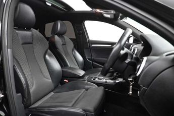 Audi A3 2.0 TDI S line S Tronic Euro 6 (s/s) 4dr (Nav)