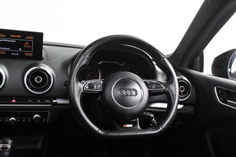 Audi A3 2.0 TDI S line S Tronic Euro 6 (s/s) 4dr (Nav)