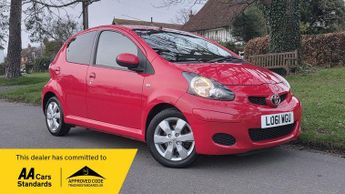 Toyota AYGO 1.0 VVT-i Go Hatchback 5dr Petrol MultiMode Euro 5 (AC) (67 ps)