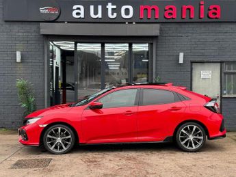 HONDA CIVIC 1.5 VTEC Turbo Sport Plus Hatchback 5dr Petrol CVT Euro 6 (s/s) 