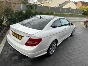 Mercedes-Benz C Class 2.1 C250 CDI AMG Sport Edition G-Tronic+ Euro 5 (s/s) 2dr