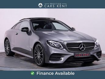Mercedes E Class 2.0 E300 GPF AMG Line (Premium Plus) Coupe 2dr Petrol G-Tronic+ 