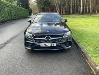 Mercedes-Benz E Class 2.0 E220d AMG Line (Premium) Cabriolet G-Tronic+ Euro 6 (s/s) 2d