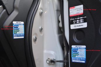 Subaru XV 2.0 Hybrid 4WD - Jap Service History