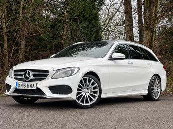 Mercedes-Benz C Class 2.1 C220d AMG Line (Premium) 7G-Tronic+ Euro 6 (s/s) 5dr