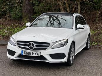 Mercedes-Benz C Class 2.1 C220d AMG Line (Premium) 7G-Tronic+ Euro 6 (s/s) 5dr