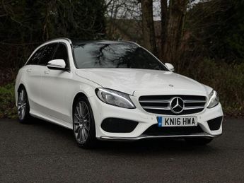 Mercedes-Benz C Class 2.1 C220d AMG Line (Premium) 7G-Tronic+ Euro 6 (s/s) 5dr