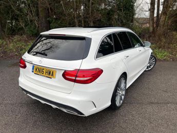 Mercedes-Benz C Class 2.1 C220d AMG Line (Premium) 7G-Tronic+ Euro 6 (s/s) 5dr