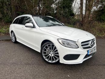 Mercedes-Benz C Class 2.1 C220d AMG Line (Premium) 7G-Tronic+ Euro 6 (s/s) 5dr