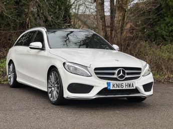 Mercedes-Benz C Class 2.1 C220d AMG Line (Premium) 7G-Tronic+ Euro 6 (s/s) 5dr