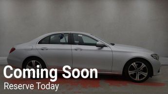 Mercedes-Benz E Class 2.0 E220d SE G-Tronic+ Euro 6 (s/s) 4dr