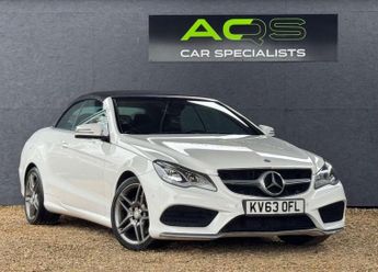 Mercedes E Class 2.1 E250 CDI AMG Sport Cabriolet G-Tronic+ Euro 5 (s/s) 2dr