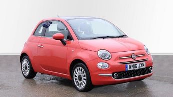 Fiat 500 1.2 Lounge Euro 6 (s/s) 3dr
