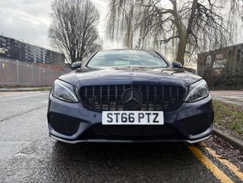 Mercedes-Benz C Class 2.1 C220d AMG Line (Premium) 7G-Tronic+ Euro 6 (s/s) 4dr