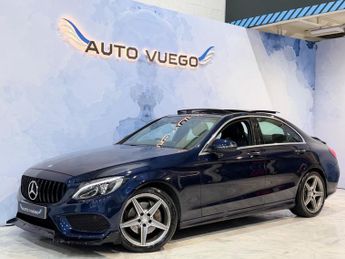 Mercedes C Class 2.1 C220d AMG Line (Premium Plus) G-Tronic+ Euro 6 (s/s) 4dr