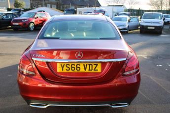 Mercedes-Benz C Class 2.1 C220d Sport G-Tronic+ Euro 6 (s/s) 4dr