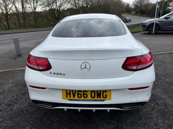 Mercedes-Benz C Class 2.1 C220d AMG Line G-Tronic+ Euro 6 (s/s) 2dr