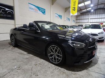 Mercedes E Class 2.0 E220d AMG Line (Premium) Cabriolet G-Tronic+ Euro 6 (s/s) 2d