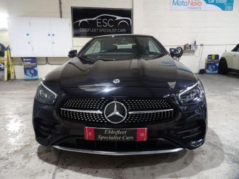 Mercedes-Benz E Class 2.0 E220d AMG Line (Premium) Cabriolet G-Tronic+ Euro 6 (s/s) 2d