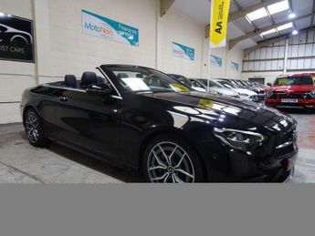 Mercedes-Benz E Class 2.0 E220d AMG Line (Premium) Cabriolet G-Tronic+ Euro 6 (s/s) 2d