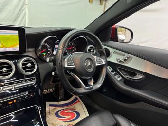 Mercedes-Benz C Class 2.1 C220d AMG Line (Premium) Saloon 4dr Diesel G-Tronic+ Euro 6 