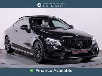 Mercedes C Class 3.0 C43 V6 AMG (Premium Plus) Coupe 2dr Petrol G-Tronic+ 4MATIC 