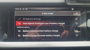 AUDI A3 HYBRID ELECTRIC HATCHB 1.4 SPORTBACK TFSI E SPORT 5DR Semi Automatic