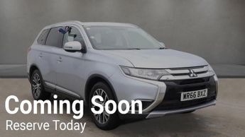 Mitsubishi Outlander 2.2 DI-D GX3 Auto 4WD Euro 6 5dr