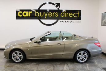Mercedes-Benz E Class 1.8 E200 CGI BlueEfficiency SE Cabriolet Tiptronic Euro 5 (s/s) 
