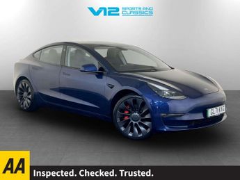 Tesla Model 3 (Dual Motor) Performance Saloon 4dr Electric Auto 4WDE (Performa