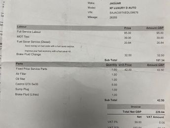 Jaguar XF 2.2d Luxury Auto Euro 5 (s/s) 4dr