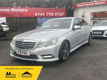 Mercedes E Class 2.1 E220 CDI BlueEfficiency Sport G-Tronic+ Euro 5 (s/s) 4dr