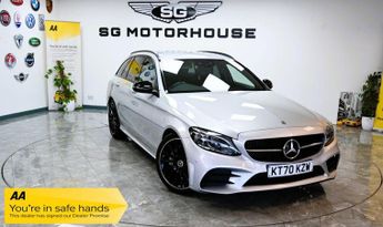 Mercedes C Class 1.5 C200 MHEV AMG Line Night Edition (Premium) Estate 5dr Petrol