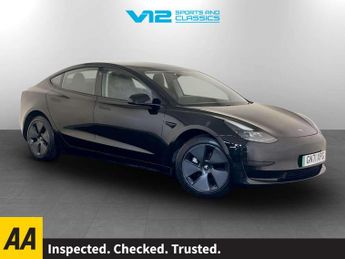 Tesla Model 3 Standard Range Plus Saloon 4dr Electric Auto RWD (241 bhp)
