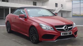 Mercedes E Class 2.0 E200 AMG Sport Cabriolet G-Tronic+ Euro 6 (s/s) 2dr
