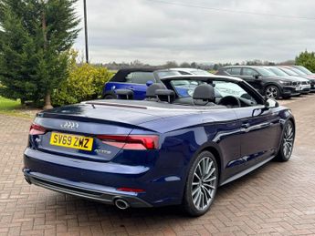 Audi A5 Cabriolet 2.0 TFSI 40 S line S Tronic Euro 6 (s/s) 2dr