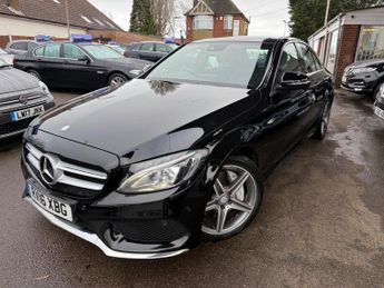 Mercedes C Class 2.1 C300dh AMG Line (Premium Plus) G-Tronic+ Euro 6 (s/s) 4dr