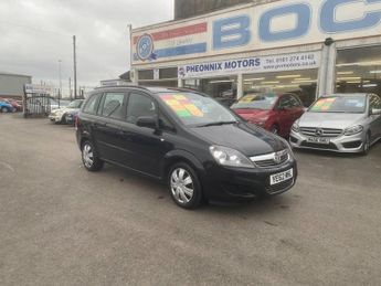 Vauxhall Zafira 1.6 16V Exclusiv Euro 5 5dr