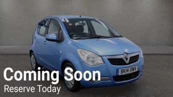 Vauxhall Agila 1.2 VVT ecoFLEX S Euro 5 5dr (AC)