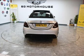 MERCEDES-BENZ C-CLASS 2.0 C200 AMG Line (Premium Plus) Saloon 4dr Petrol G-Tronic+ Eur