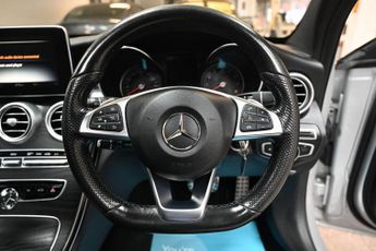 MERCEDES-BENZ C-CLASS 2.0 C200 AMG Line (Premium Plus) Saloon 4dr Petrol G-Tronic+ Eur