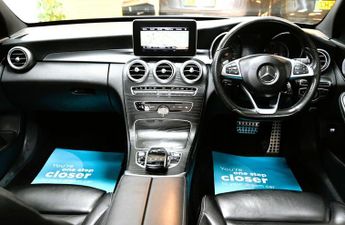 MERCEDES-BENZ C-CLASS 2.0 C200 AMG Line (Premium Plus) Saloon 4dr Petrol G-Tronic+ Eur