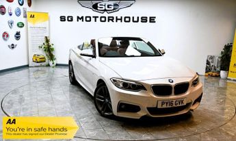 BMW 220 2.0 220d M Sport Convertible 2dr Diesel Manual Euro 6 (s/s) (190