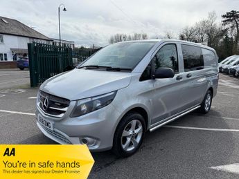 Mercedes Vito 2.1 119 CDI BlueTEC Sport Crew Van G-Tronic+ RWD L2 Euro 6 (s/s)